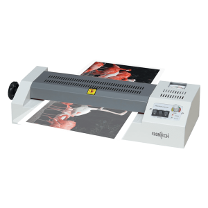 FRONTECH HD-32020 Laminator/Lamination Machine, Adjustable Temperature, Over-Thin Design with 4 Rollers, for Office and Home, 1 Year Warranty (LAM-0002, Grey)